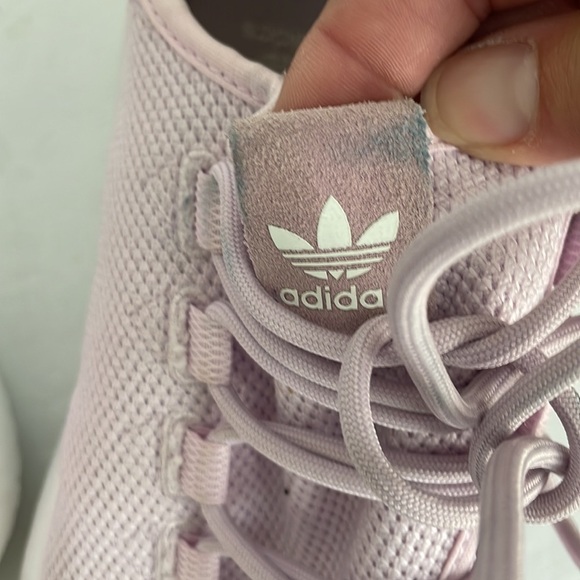 Adidas Originals Big Kid Tubular Shadow Running Shoe Aero Pink/White 7 - Picture 9 of 10